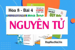 Nguyên tử là gì? lớp Electron là gì? Cấu tạo hạt nhân nguyên tử - Hóa 8 bài 4